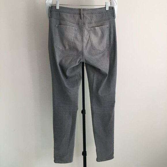 ATHLETA Gray 5 Pocket Logo Hardware Jeans - Picture 7 of 8